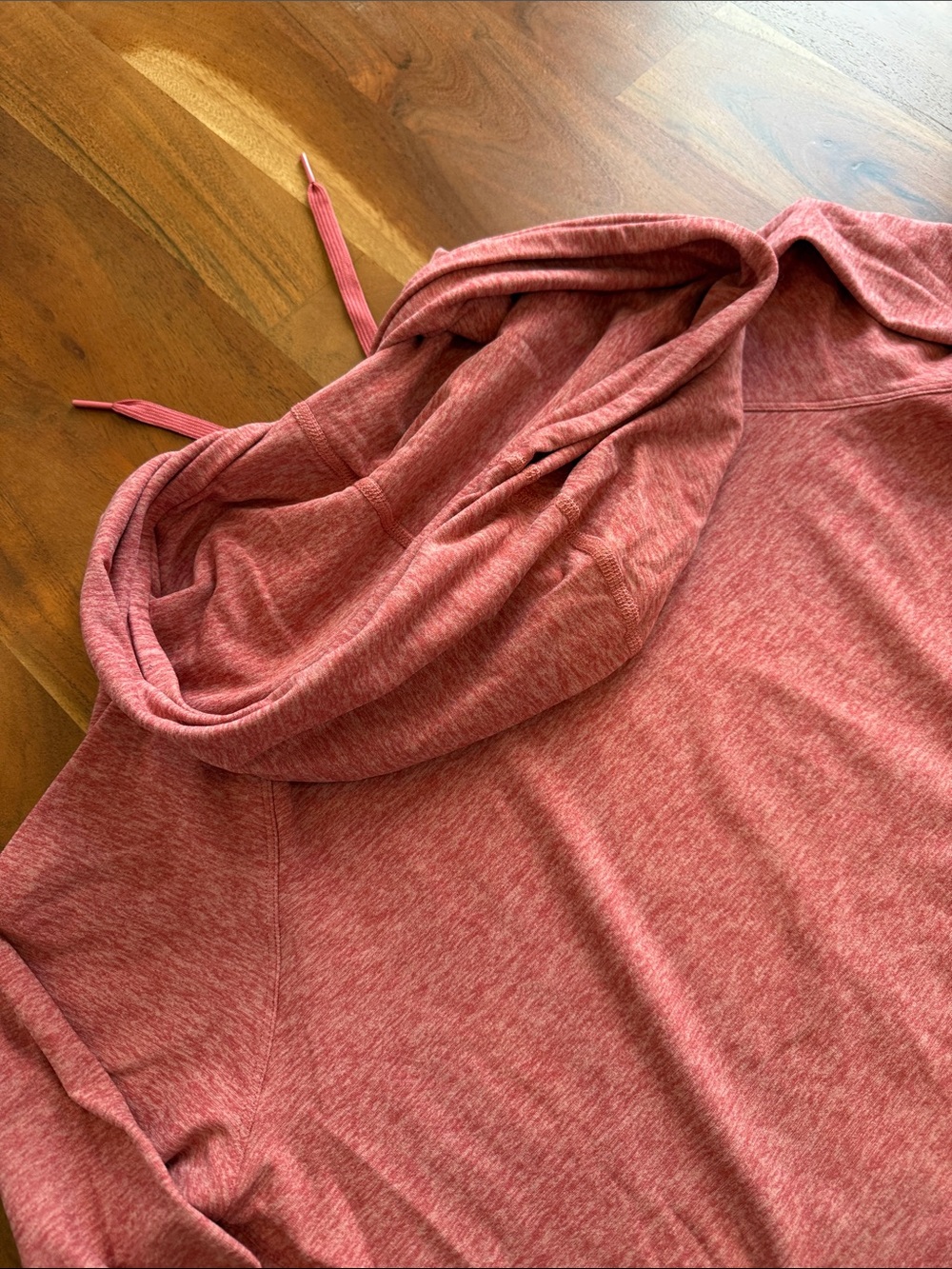 Outdoor Voices Women’s Heathered Rose Pullover Hoodie Size Large - Picture 15 of 16